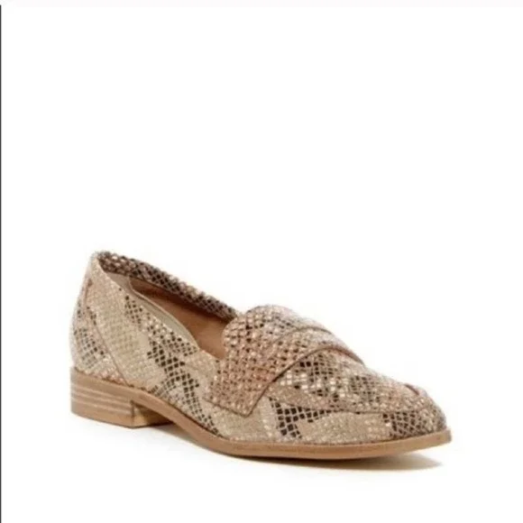 Anthropologie Seychelles Tiger Eyes Weekend Leather Loafers 7.5 - Picture 11 of 11